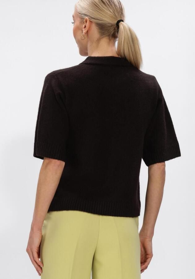 NEO NOIR Dames Blouses Cunna Knit Blouse Bruin - Foto 3