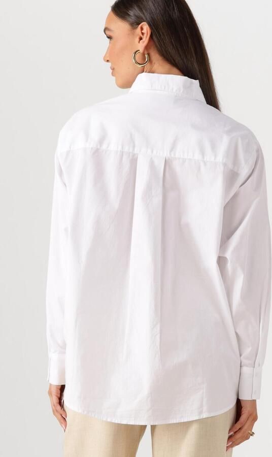 NEO NOIR Dames Blouses Dalma C Poplin Shirt Wit - Foto 3
