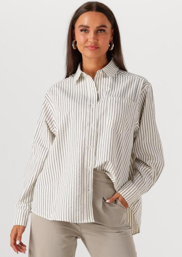 NEO NOIR Relaxed fit blouse met borstzak model 'Dalma' - Foto 4