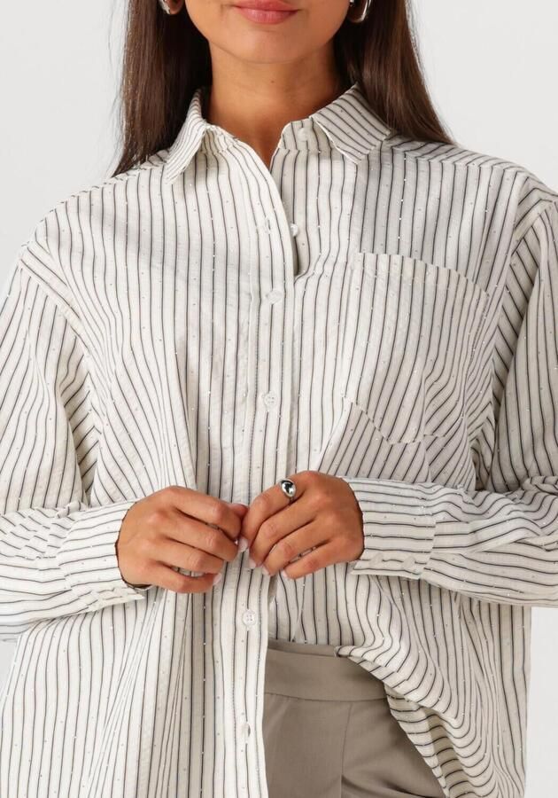 NEO NOIR Relaxed fit blouse met borstzak model 'Dalma' - Foto 2