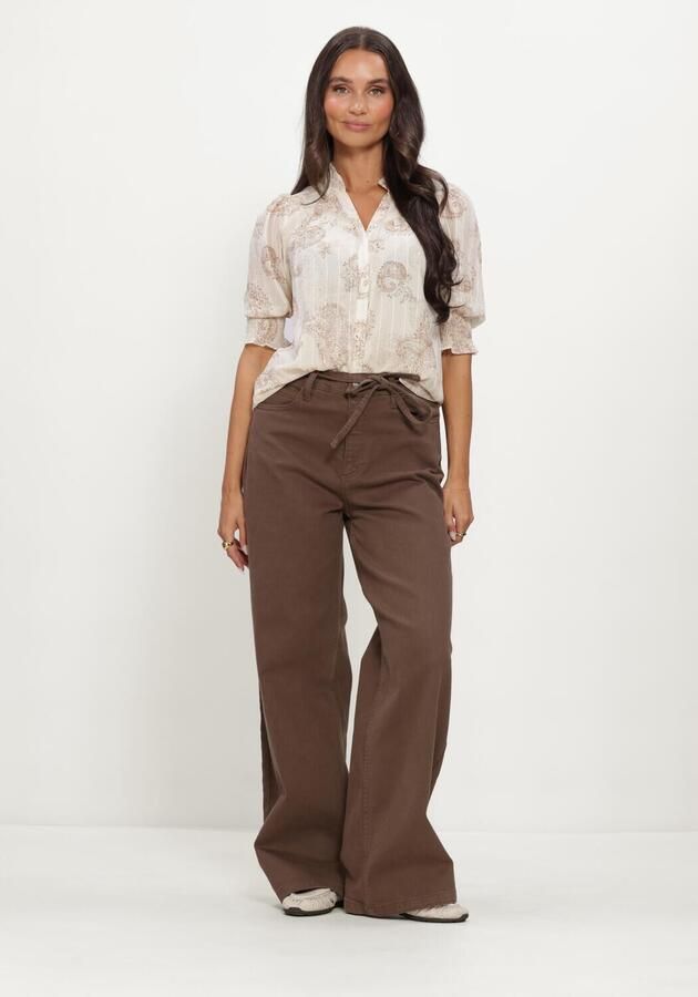 NEO NOIR Dames Blouses Diana Faded Paisley Blouse Ecru - Foto 5