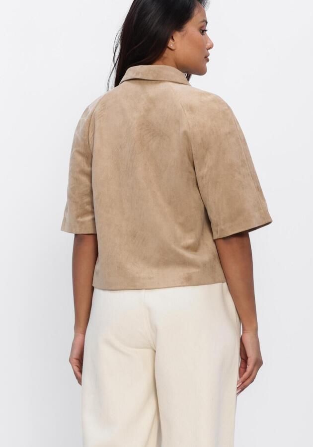 NEO NOIR Dames Blouses Editta Faux Suede Jacket Camel - Foto 3