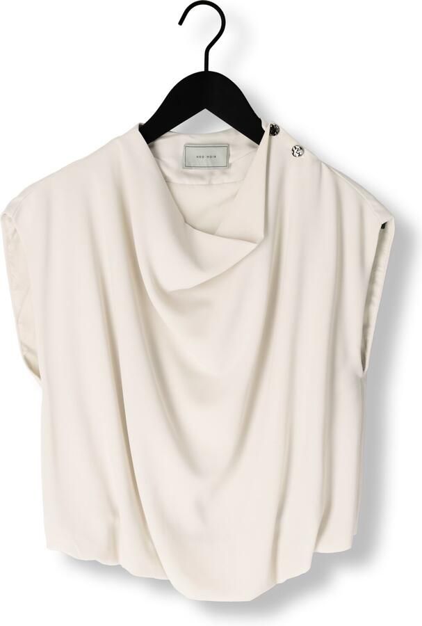 NEO NOIR Dames Blouses Ellis Blouse Beige - Foto 2