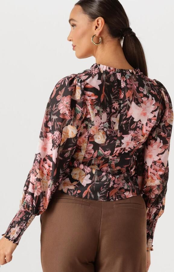 NEO NOIR Dames Blouses Gilde Big Flower Blouse Multi - Foto 4