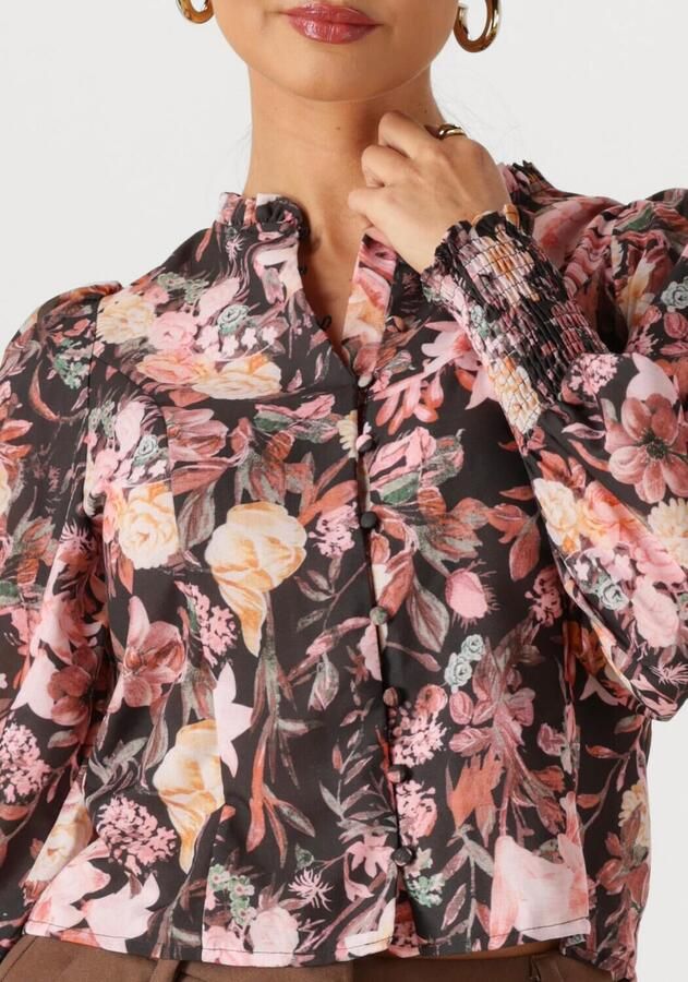 NEO NOIR Dames Blouses Gilde Big Flower Blouse Multi - Foto 2