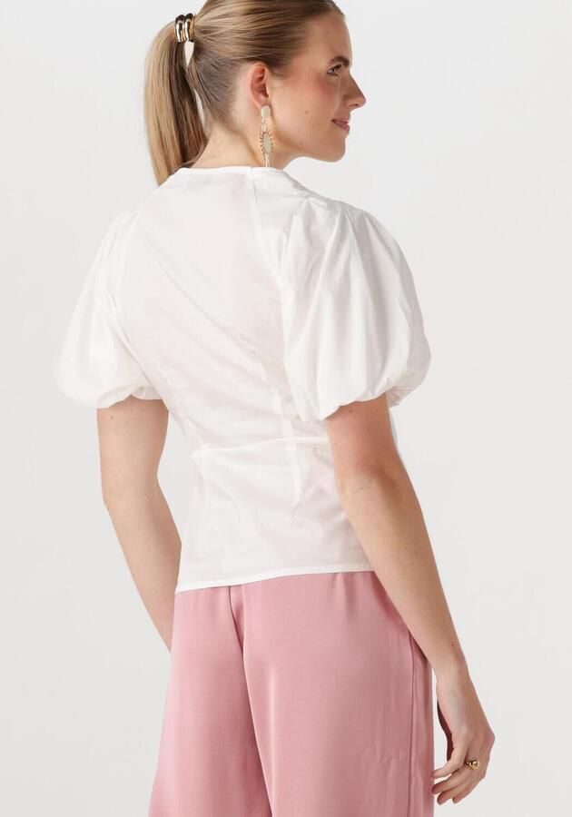 NEO NOIR Dames Blouses Irina Poplin Blouse Wit - Foto 2