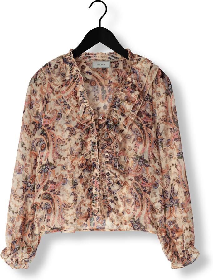 NEO NOIR Dames Blouses Ivey Art Paisely Blouse Beige