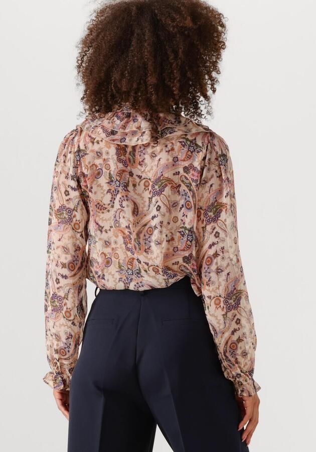 NEO NOIR Dames Blouses Ivey Art Paisely Blouse Beige - Foto 2