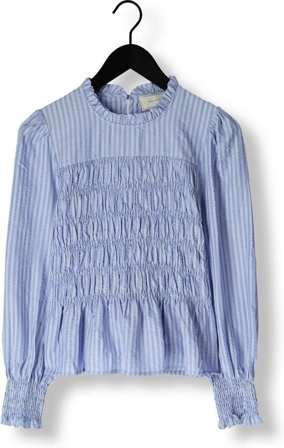 NEO NOIR Dames Blouses Possa Twist Stripe Blouse Blauw - Foto 3
