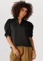 NEO NOIR Regular fit blouse van satijn met pofmouwen model 'Roella' - Thumbnail 1