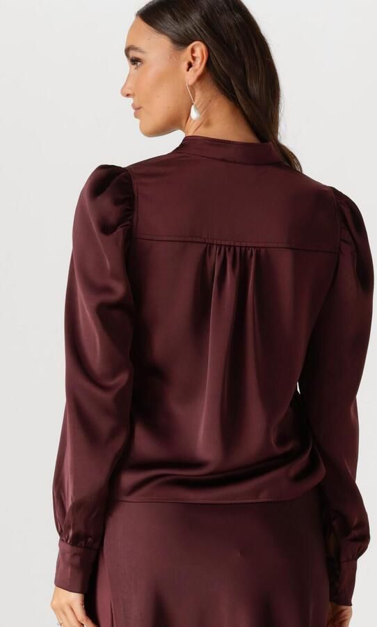 NEO NOIR blouse met lange mouwen met stretch model 'Rosslyn' - Foto 4