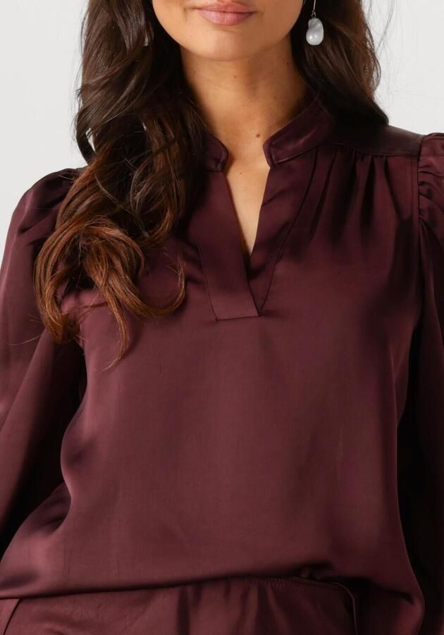 NEO NOIR blouse met lange mouwen met stretch model 'Rosslyn' - Foto 2