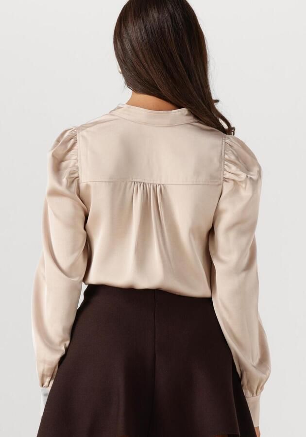 NEO NOIR Dames Blouses Rosslyn Heavy Sateen Blouse Creme