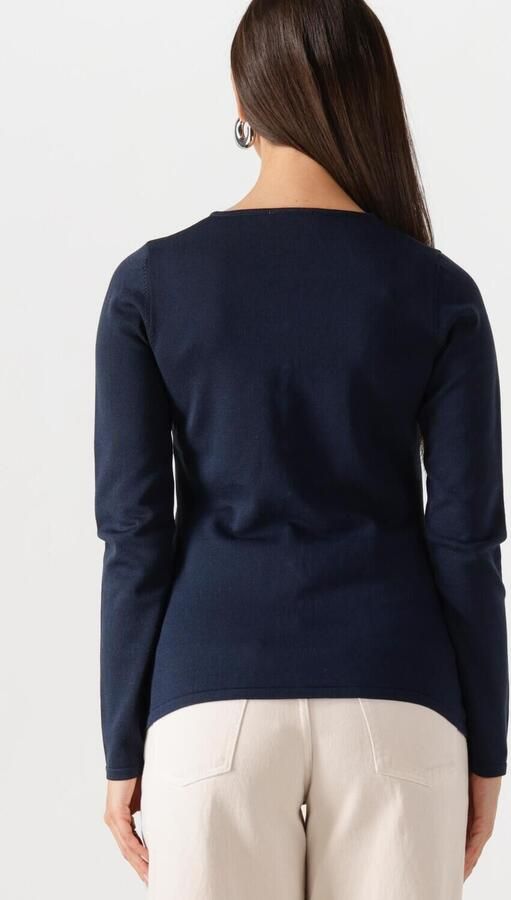 NEO NOIR Dames Blouses Teller Knit Blouse Donkerblauw - Foto 3