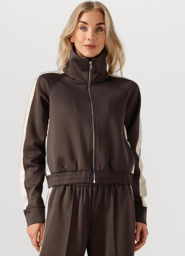 NEO NOIR Dames Blouses Vera Track Suit Blouse Bruin - Foto 4