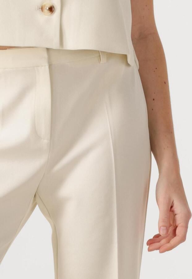NEO NOIR Dames Broeken Alice Structure Pants Ecru - Foto 2