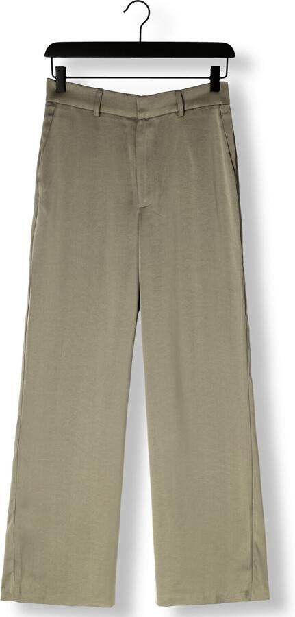 NEO NOIR Dames Broeken Emmett Heavy Sateen Pants Groen - Foto 3