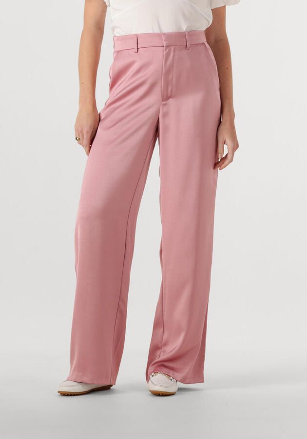 NEO NOIR Dames Broeken Emmett Heavy Sateen Pants Roze - Foto 4