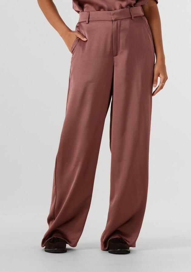 NEO NOIR Dames Broeken Emmett Heavy Sateen Pants Roze - Foto 4