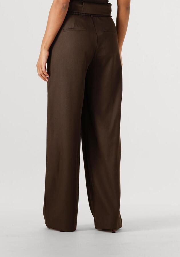 NEO NOIR Dames Broeken Emmett Structure Pants Bruin