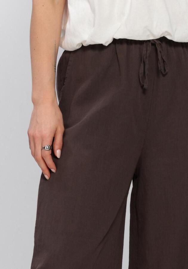 NEO NOIR Dames Broeken Heifa Linen Pants Bruin - Foto 3