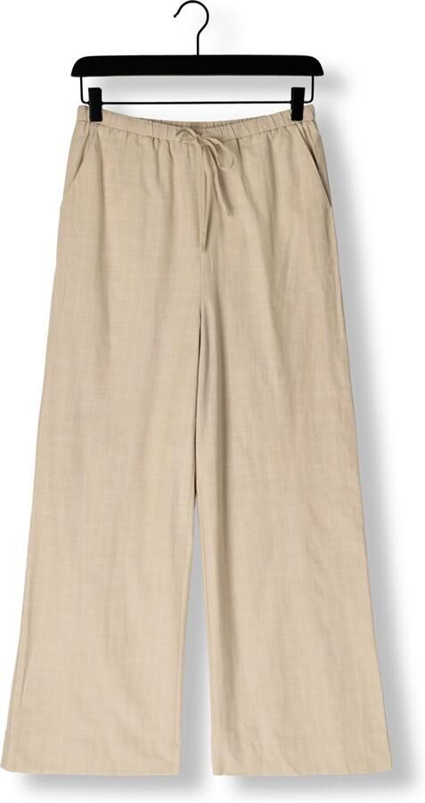 NEO NOIR Dames Broeken Heifa Stripe Pants Beige - Foto 3