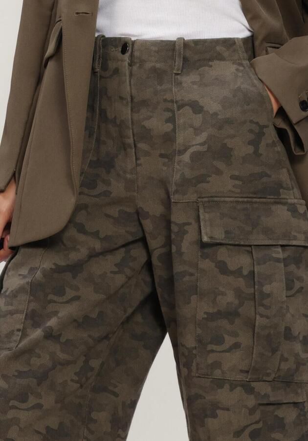 NEO NOIR Dames Broeken Islana Camou Shorts Khaki - Foto 3