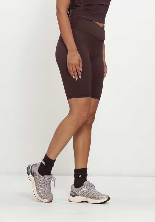 NEO NOIR Dames Broeken Lea Wrap Shorts Bruin