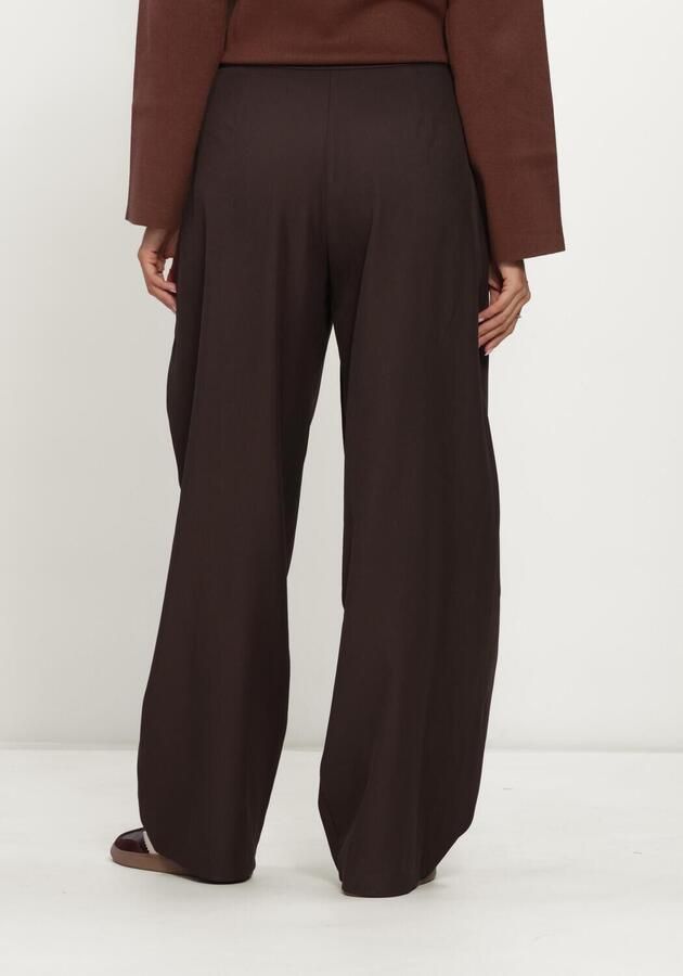 NEO NOIR Dames Broeken Lucille Structure Pants Bruin - Foto 2