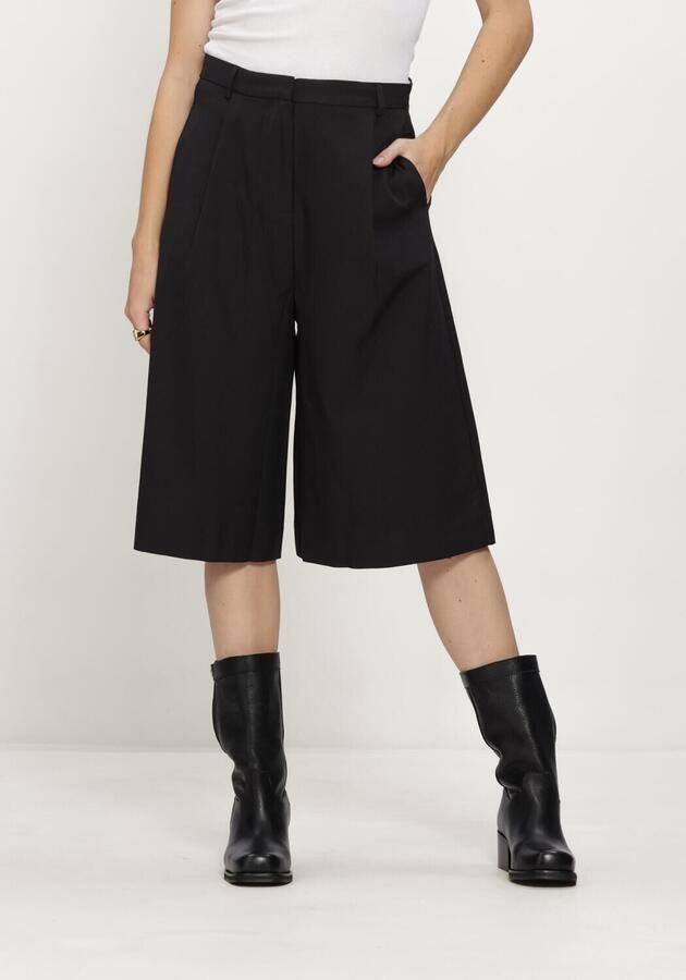 NEO NOIR Dames Broeken Rima Solid Shorts Zwart