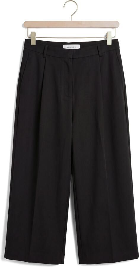 NEO NOIR Dames Broeken Rima Solid Shorts Zwart - Foto 4