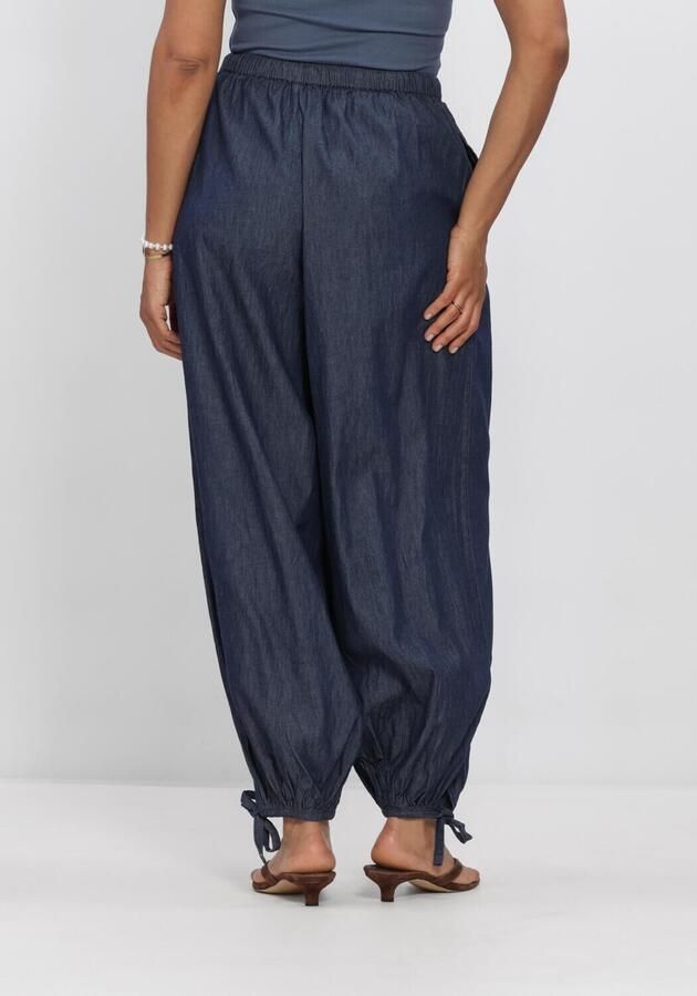 NEO NOIR Dames Broeken Roxane Balloon Denim Pants Donkerblauw - Foto 2