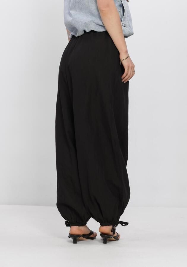 NEO NOIR Dames Broeken Roxane Balloon Linen Pants Zwart - Foto 2