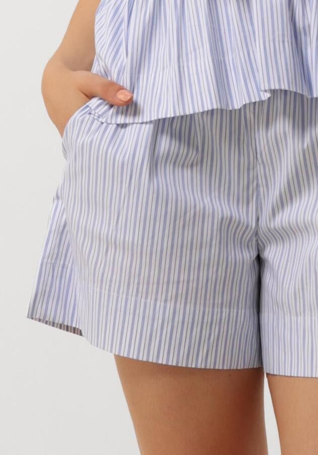 NEO NOIR Gestreepte Shorts voor Stijlvolle Zomerdagen Blue Dames - Foto 3