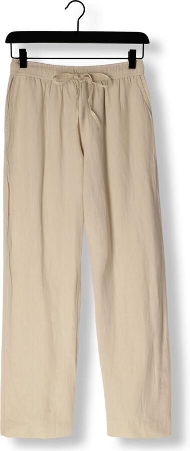 NEO NOIR Dames Broeken Sonar Linen Pants Beige - Foto 3