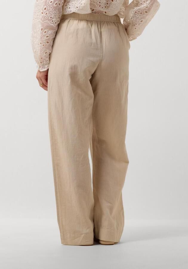 NEO NOIR Dames Broeken Sonar Linen Pants Beige - Foto 2
