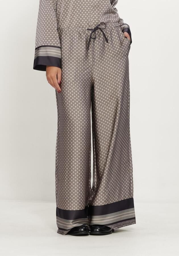 NEO NOIR Dames Broeken Sora Pattern Pants Taupe