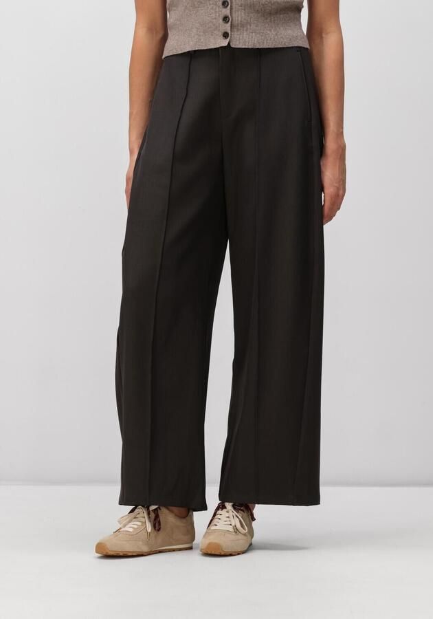NEO NOIR Dames Broeken Tilian Structure Pants Bruin