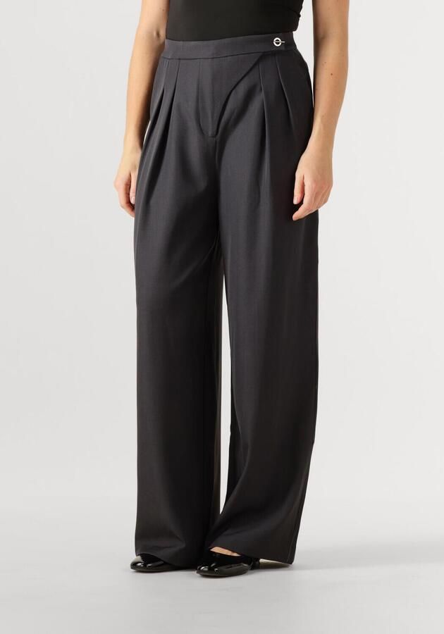 NEO NOIR Dames Broeken Zalka Eyelet Pants Donkergrijs - Foto 4