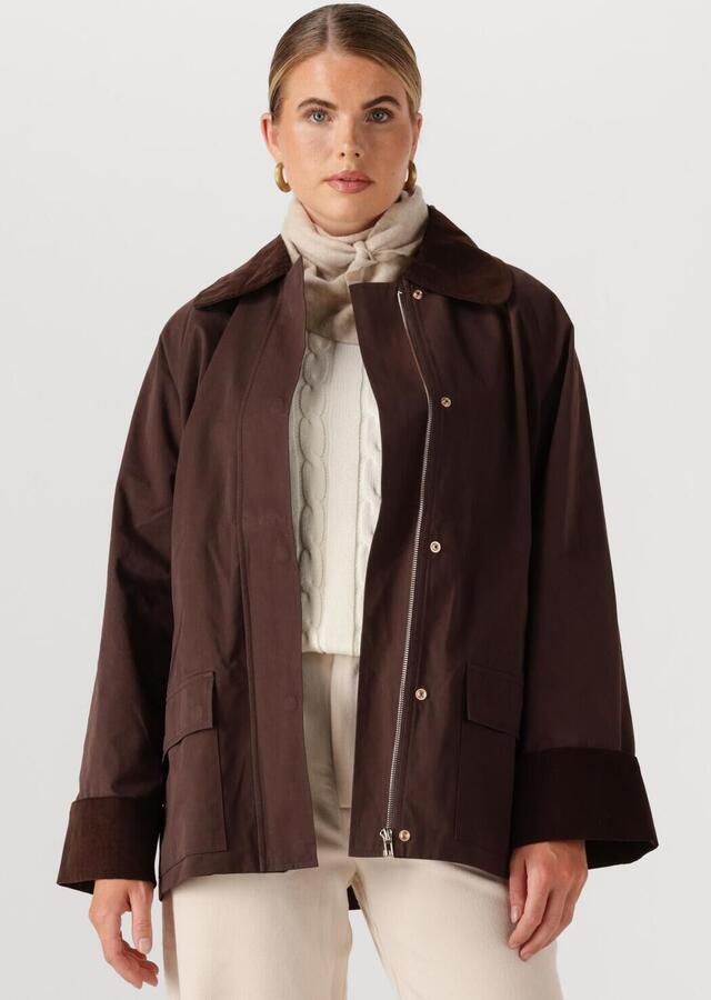 NEO NOIR Dames Jassen Anastacia Cord Jacket Bruin - Foto 4