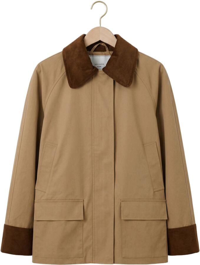 NEO NOIR Dames Jassen Anastacia Cord Jacket Camel - Foto 2