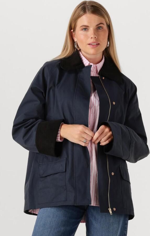 NEO NOIR Dames Jassen Anastacia Cord Jacket Donkerblauw - Foto 4