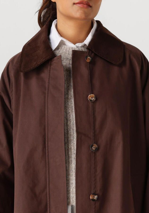 NEO NOIR Dames Jassen Anneli Cord Coat Bruin