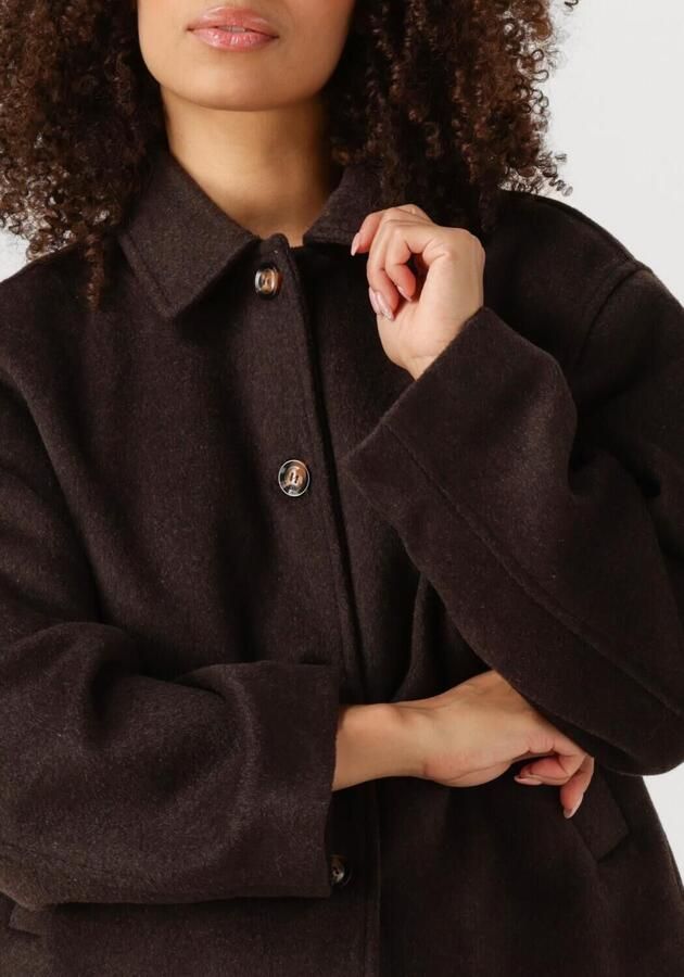 NEO NOIR Wollen jack met platte kraag model 'Hamra' - Foto 3