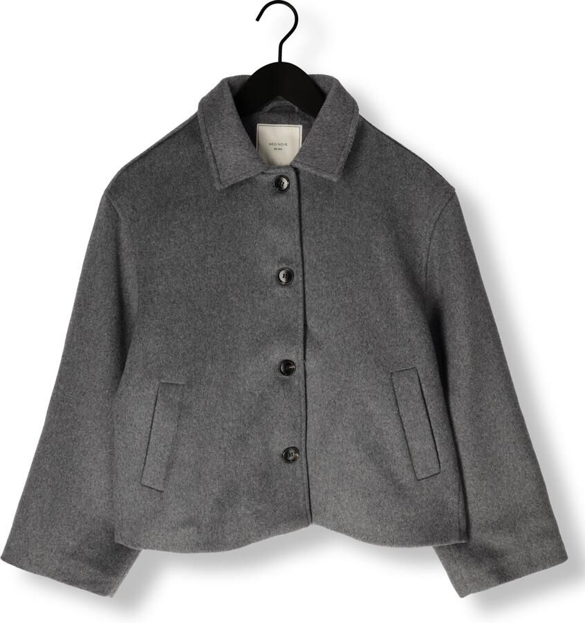 NEO NOIR Wollen jack met platte kraag model 'Hamra'