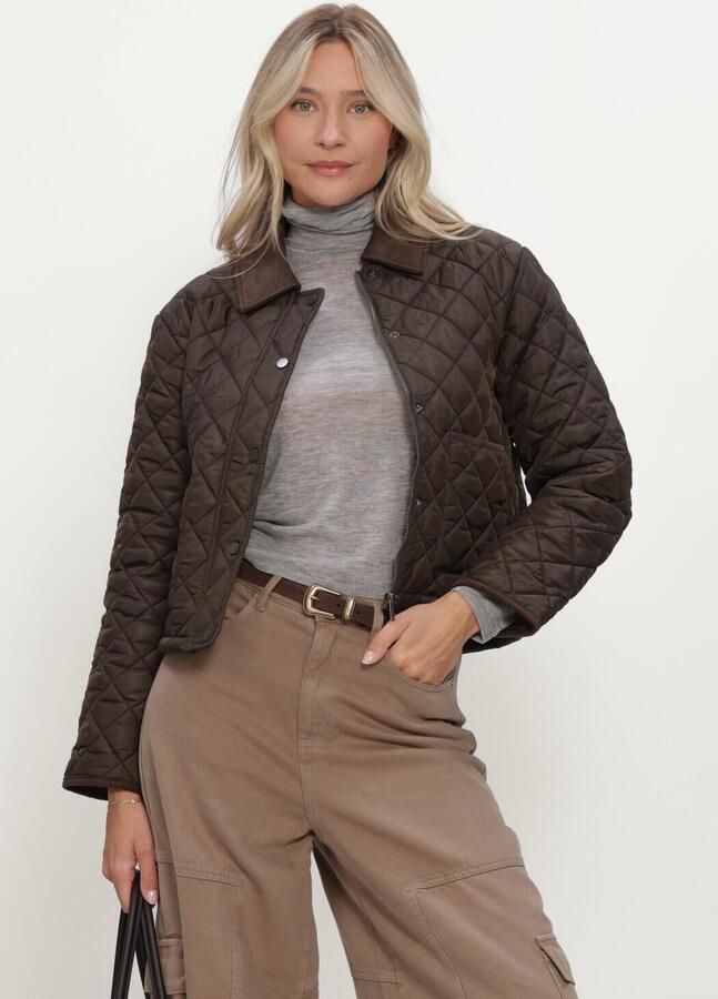 NEO NOIR Dames Jassen Kanya Quilt Jacke Bruin