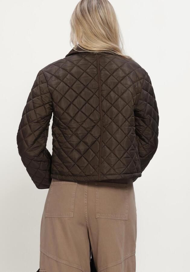 NEO NOIR Dames Jassen Kanya Quilt Jacke Bruin - Foto 4