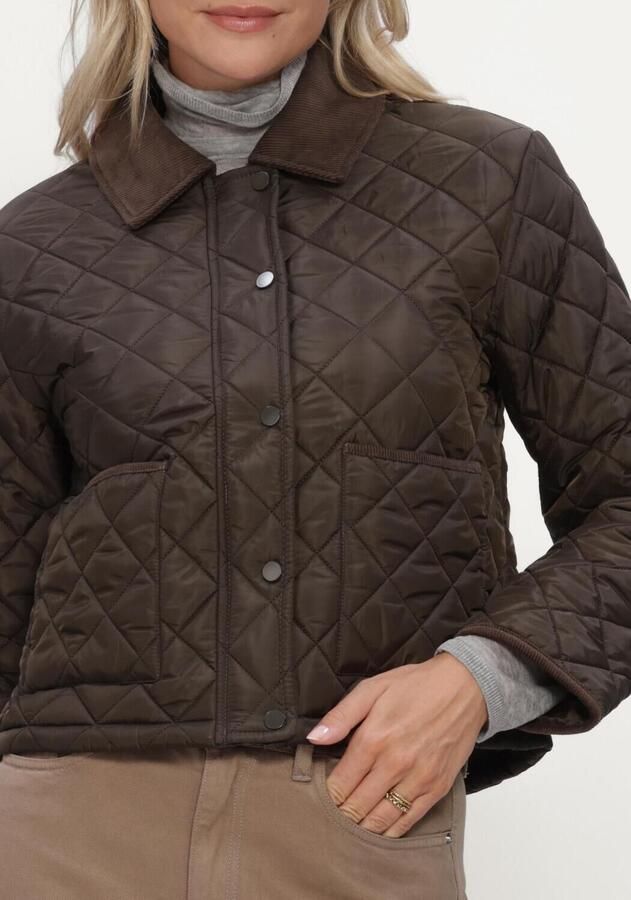 NEO NOIR Dames Jassen Kanya Quilt Jacke Bruin - Foto 3
