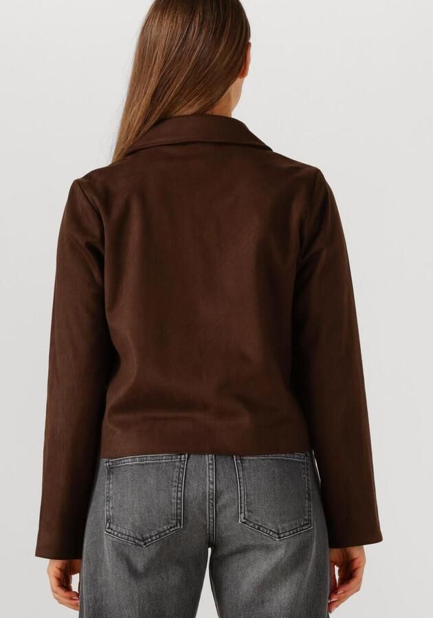 NEO NOIR Dames Jassen Nilo Suede Jacket Bruin - Foto 2