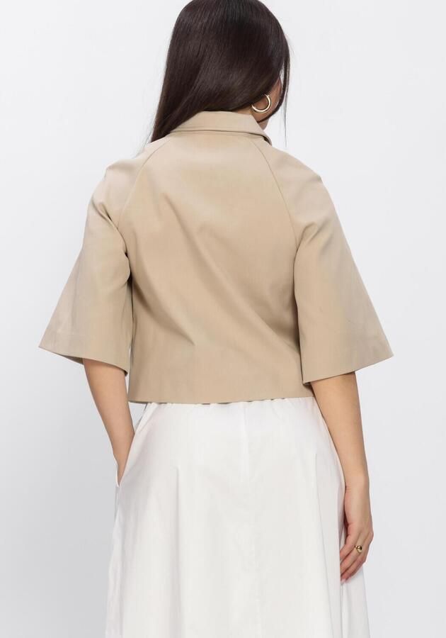 NEO NOIR Dames Jassen Rosemma Trench Mini Jacket Beige - Foto 3